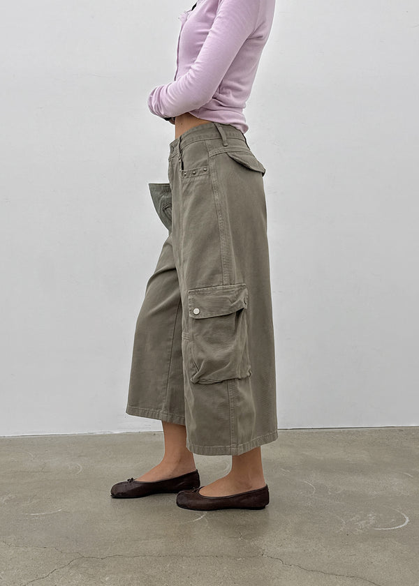 Bespo Bermuda Cargo Pants (Belt Set)