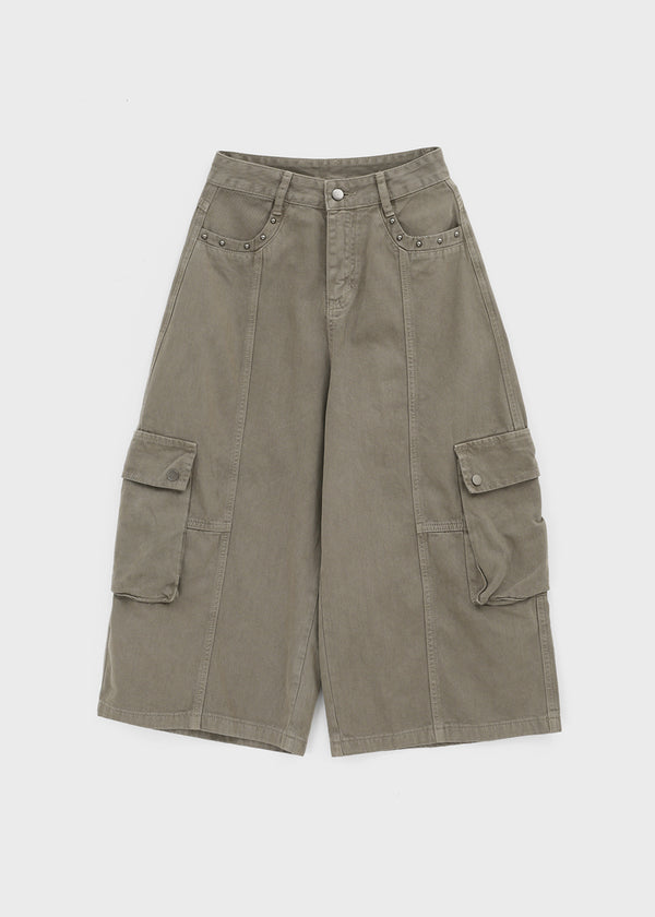 Bespo Bermuda Cargo Pants (Belt Set)
