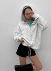 (UNISEX) Vibe Loose Fit Two-Way Zip-Up Hoodie