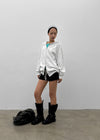 (UNISEX) Vibe Loose Fit Two-Way Zip-Up Hoodie