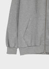 (UNISEX) Vibe Loose Fit Two-Way Zip-Up Hoodie