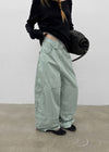 Poe Solid Cargo Pants