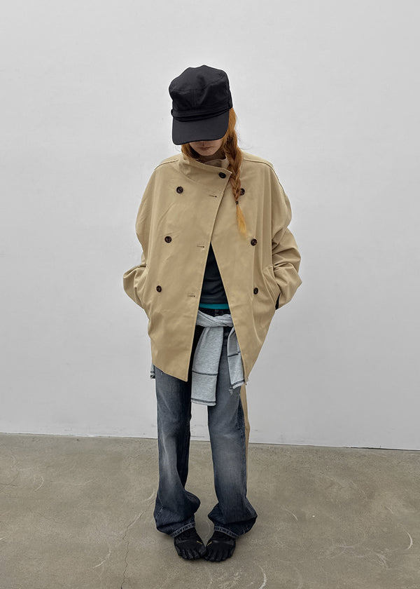 Baddie Low Washed Bootcut Denim Pants