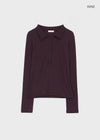 Serge collared long-sleeve shirt