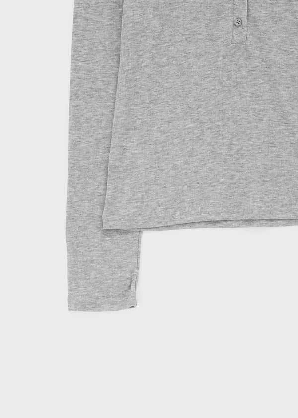 Serge collared long-sleeve shirt