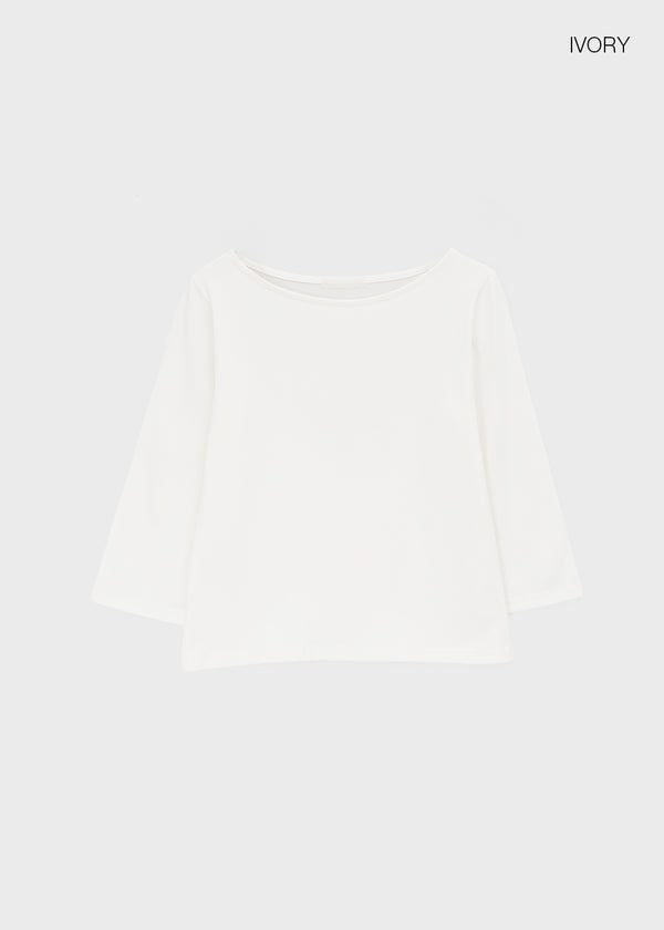 Maiden Boat Neck Sleeveless Tee