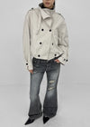 Shop Damaged Bootcut Denim Pants