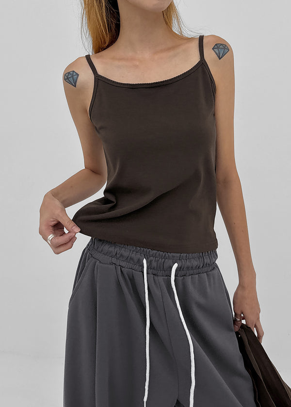 (UNISEX) Xenon Wide Elastic String Pants