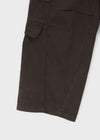 Factory Cut-out Wide Cargo Pants (Belt Set)
