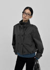 Tarki Double-Button Trench Jacket