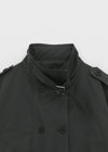 Tarki Double-Button Trench Jacket
