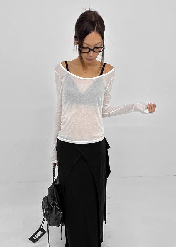 Lona Tencel long-sleeve shirt