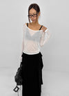 Lona Tencel long-sleeve shirt
