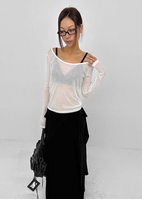 Lona Tencel long-sleeve shirt
