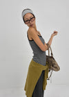 Luna Stripe Lace Sleeveless