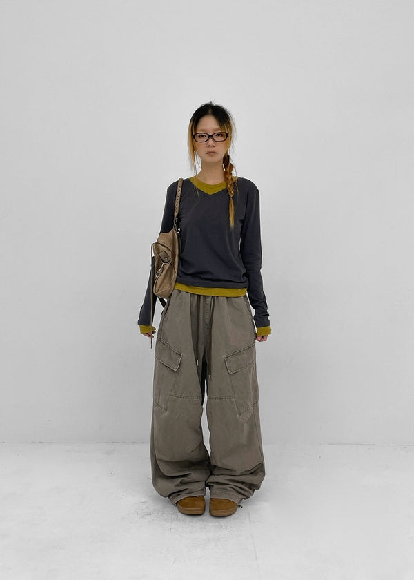 Berndt Banding Wide Cargo Pants
