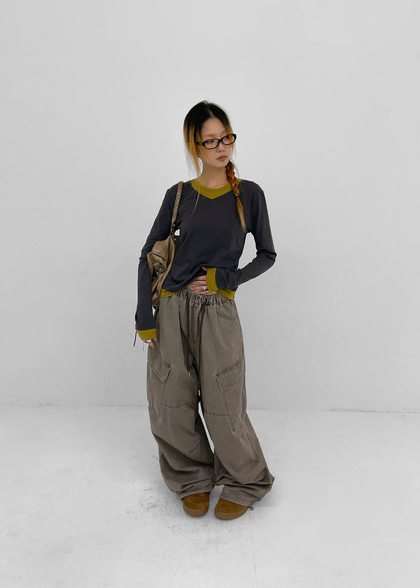 Berndt Banding Wide Cargo Pants