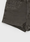 Bellati Studded Washed Shorts