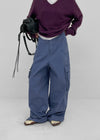 Moel Washed Wide Double Cargo Pants