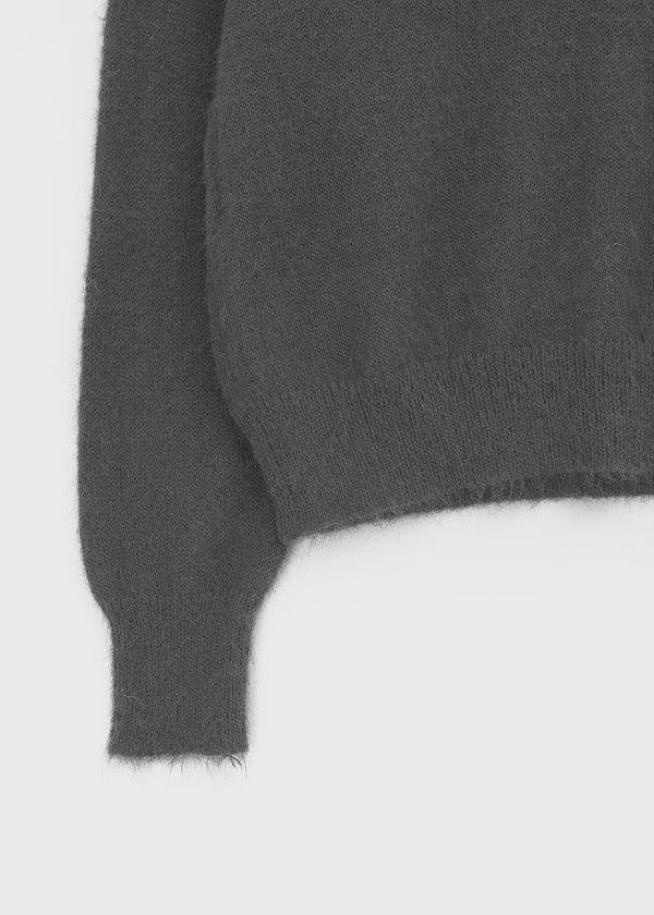 Brandt V-neck wool knit