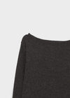 Donia boat neck long-sleeve shirt