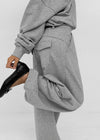 Lottie ribbon heel flat shoes