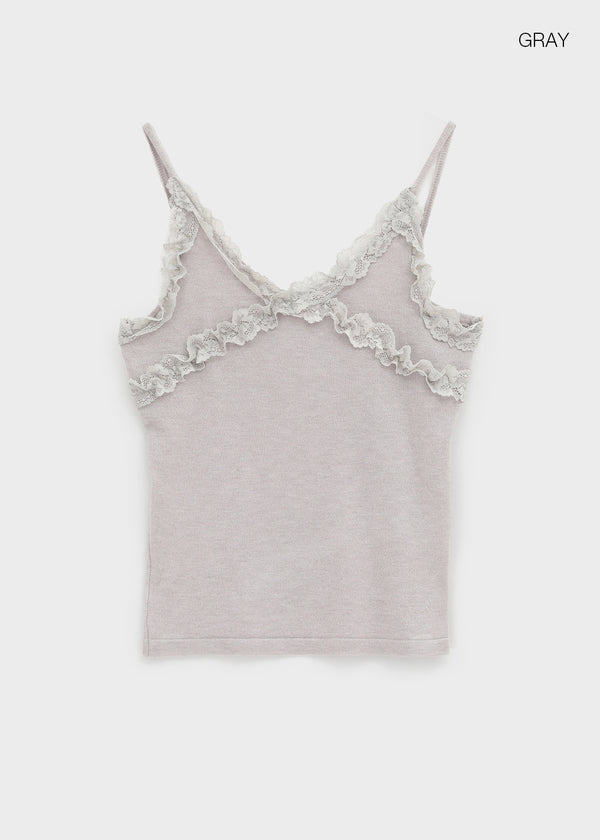 Flower Pop Knit Sleeveless