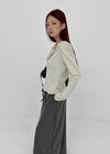 Friction banding long skirt