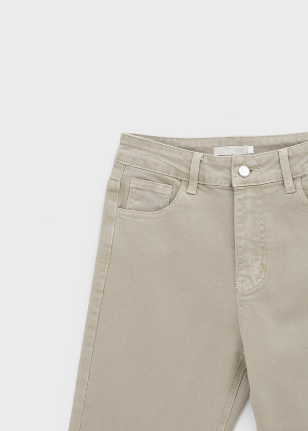 Heresy bootcut cotton capri pants
