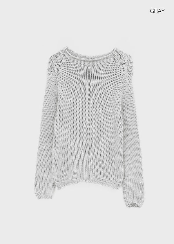 Nate Round Knit