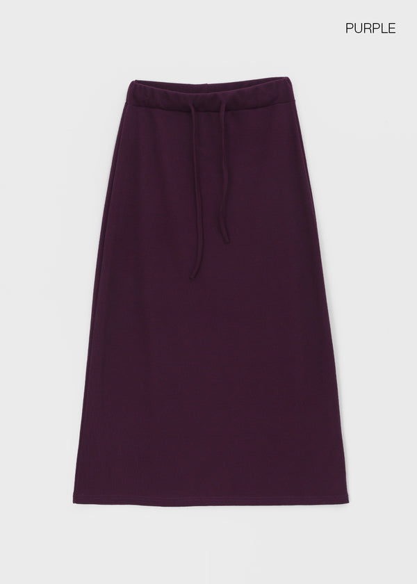 Friction banding long skirt