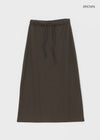 Friction banding long skirt
