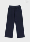 Anomal Cut Wide Elastic Pants