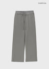 Anomal Cut Wide Elastic Pants