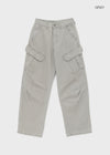 Decant washed wide cargo pants