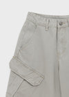 Decant washed wide cargo pants