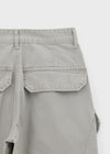 Decant washed wide cargo pants