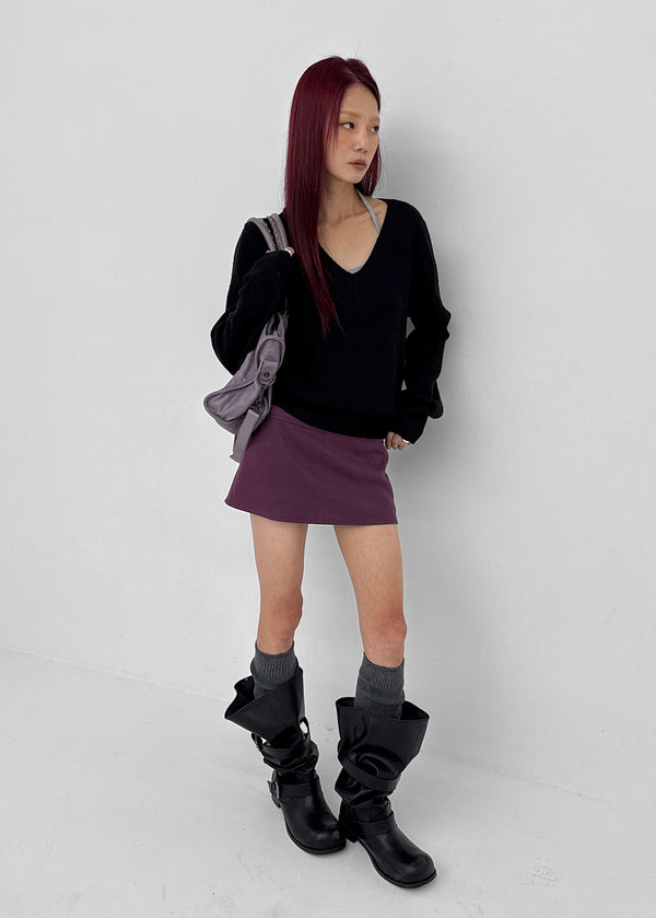 Freak Low-waisted Mini Skirt Pants