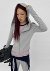 Crucial color-block raglan long-sleeve shirt