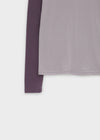 Crucial color-block raglan long-sleeve shirt