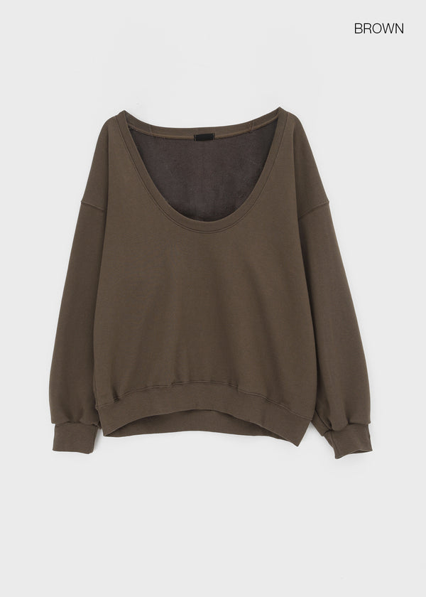Tiol U-neck sweatshirt