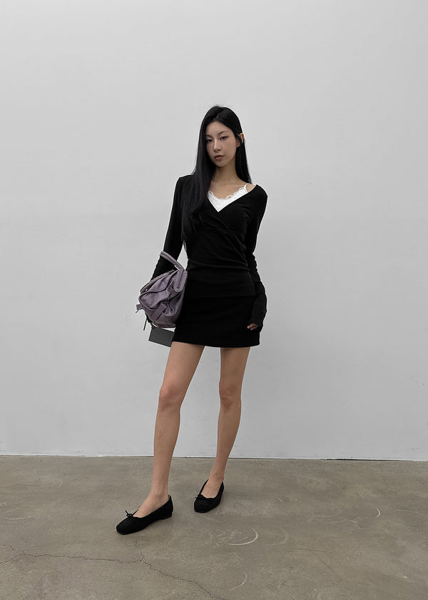 Senji mini skirt pants