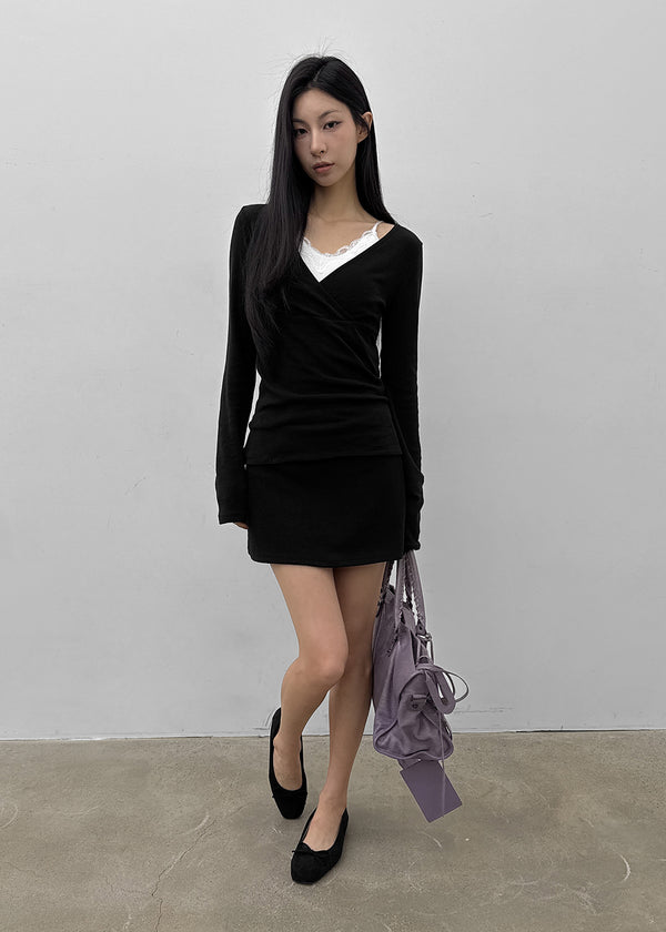 Senji mini skirt pants