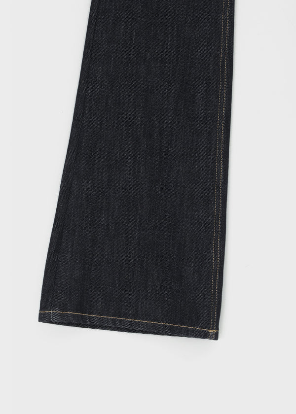 Lloyd Two-Button Raw Denim Bootcut Pants