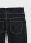 Lloyd Two-Button Raw Denim Bootcut Pants