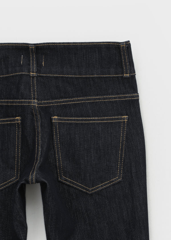 Lloyd Two-Button Raw Denim Bootcut Pants