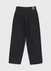 (UNISEX) Swood Wide Raw Denim Pants