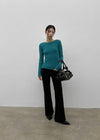 Tudy corduroy bootcut pants