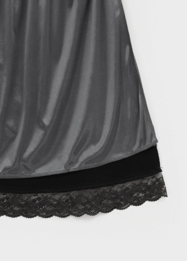 Lua Lace Velvet Midi Skirt