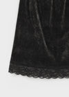 Lua Lace Velvet Midi Skirt
